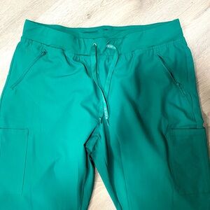 medcouture hunter green XL pants